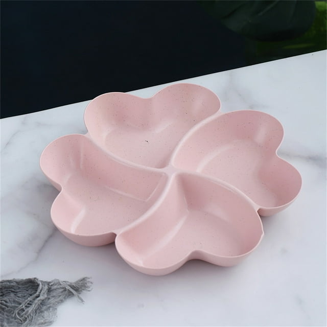 Ottaman/ for Living Room,Segmented Candy Box Household Nut Box Dried Fruit Box Living Room Snack Box Plastic Fruit Box Snack Box