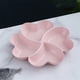 thumbnail image 1 of Bandejade Frutas de Plástico Rosa, Plato de Aperitivos, 1 of 3