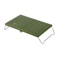 thumbnail image 2 of Mini mesa lateral de campamento muebles de exterior transpirables portátiles Plegado para la tienda Picnic Playa al aire libre deportes al aire libre Verde, 2 of 8