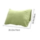 thumbnail image 3 of Funda de almohada lavada de color sólido para ropa de cama - Funda de almohada de poliéster transpirable, diseño suave sin núcleo para dormir cómodamente, 3 of 6