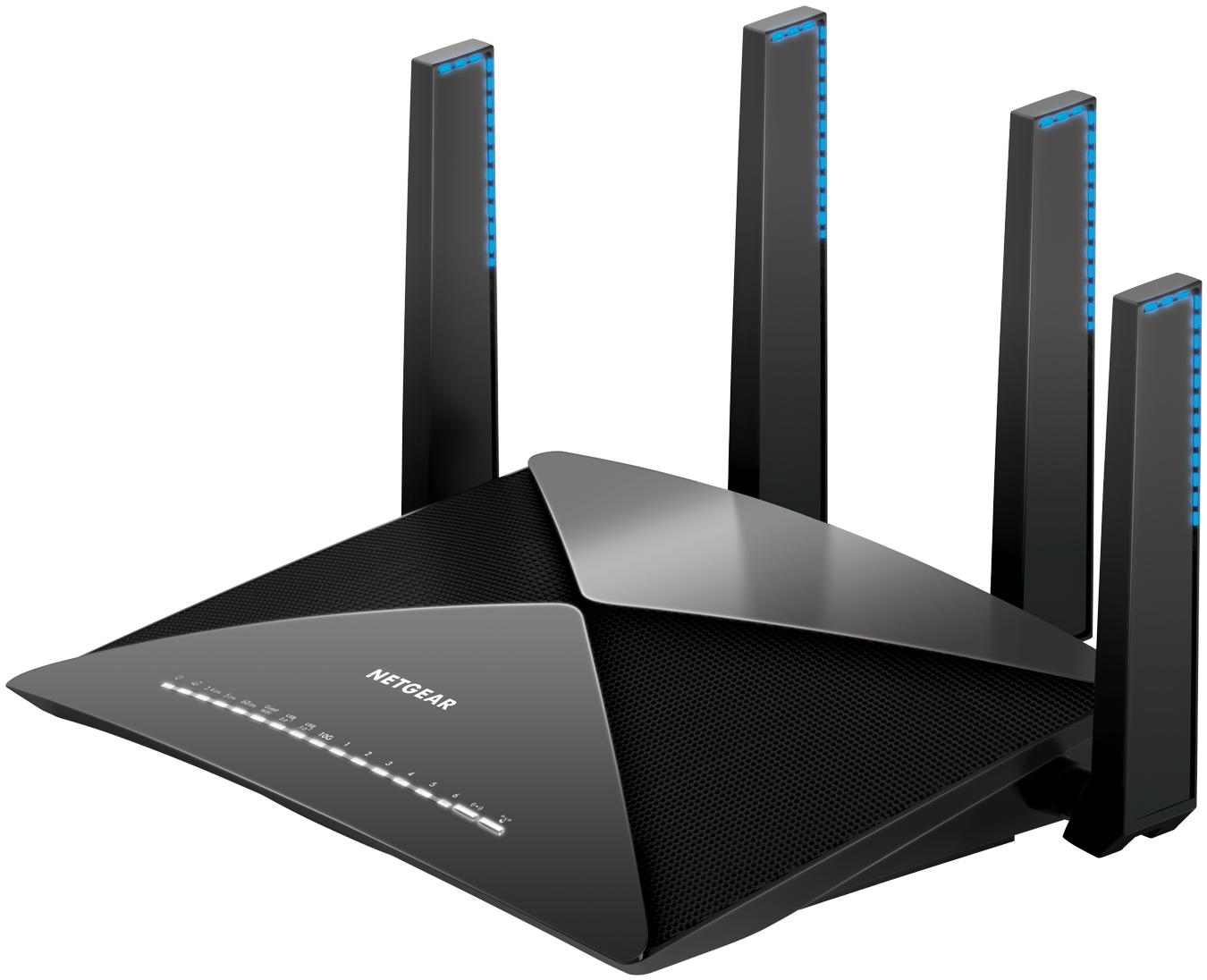 NETGEAR Nighthawk X10 – AD7200 802.11ac/ad WiFi Router with 1.7GHz Quad-core Processor (R9000) - image 5 of 6