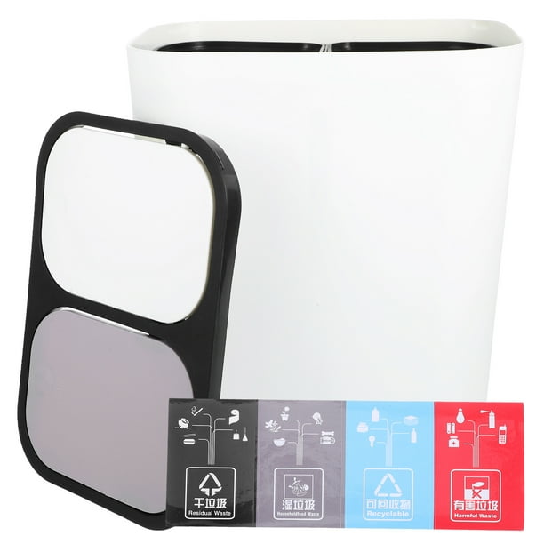 Clasificación: Cubo de basura, bote de basura, basura de plástico, contenedor de almacenamiento de basura (color aleatorio)