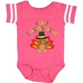 thumbnail image 3 of Inktastic Happy Thanksgiving Cute Turkey in Pilgrim Hat Boys or Girls Baby Bodysuit, 3 of 5