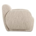thumbnail image 3 of Moe's Home Collection Hazel Lounge Chair Off White Fabric Chairs, 3 of 6