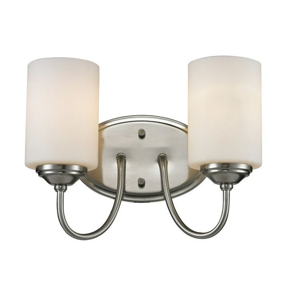 2 Light Vanity Light in Fusion Style 11.5 inches Wide By 9.25 inches High Bailey Street Home 372-Bel-1809574