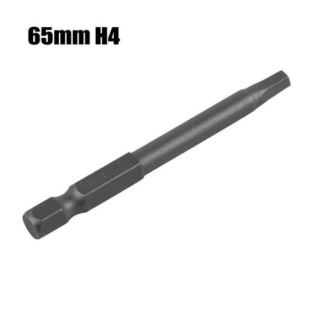 

BAMILL 1pc Hexagon Screwdriver Bit Quick Change Impact Driver Power Drill Length 2.55In