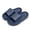 Dark Blue, variant on Cloud Slides for Kids Non-slip Boys Girls Slippers Shower Bathroom Pool Sandals Open Toe Comfy Thick Sole Toddler Slippers