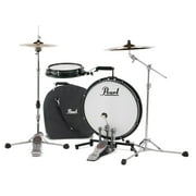 Pearl PCTK1810 Compact Traveler 2-Piece Drum Kit w/ Slim 18" Bass Drum, 10" Snare & Travel Bag