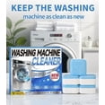 thumbnail image 7 of Washing Machine Cleaner Tablets, 24-Count Drum Deodorizer And Descaler, HE Front Load Tub Maintenance Tabs, Septic Safe Internal Part Cleaner, Deep Cleaning Solution, 7 of 7