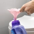 thumbnail image 5 of Oriental Cherry Funnel Plastic Creative Funnel para aceite de cocina de salsa de soja para cocina (rosa), 5 of 5