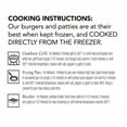 thumbnail image 5 of JemmBurger Deluxe Seasoned Beef Patties, Frozen, 16 Count, 4 oz Patties (4 lbs Total), 5 of 8