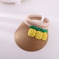 thumbnail image 4 of Otqutp 2 to 9Years Children Headwear Summer Children Kids Baby Boys Girls Cartoon Fruit Visors Sun Hat Beach Caps Swim Pool, 4 of 6