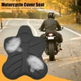 thumbnail image 3 of Motorcycle Scooter Breathable Seat Cushion Cover Non-Slip 3D Mesh Cloth Seat Pad, 3 of 11