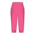 thumbnail image 6 of CYRBOKO Boys Athletic Shorts, Running Summer Elastic Waist Drawstring Short Pants Hot Pink Size 7-8 T, 6 of 7