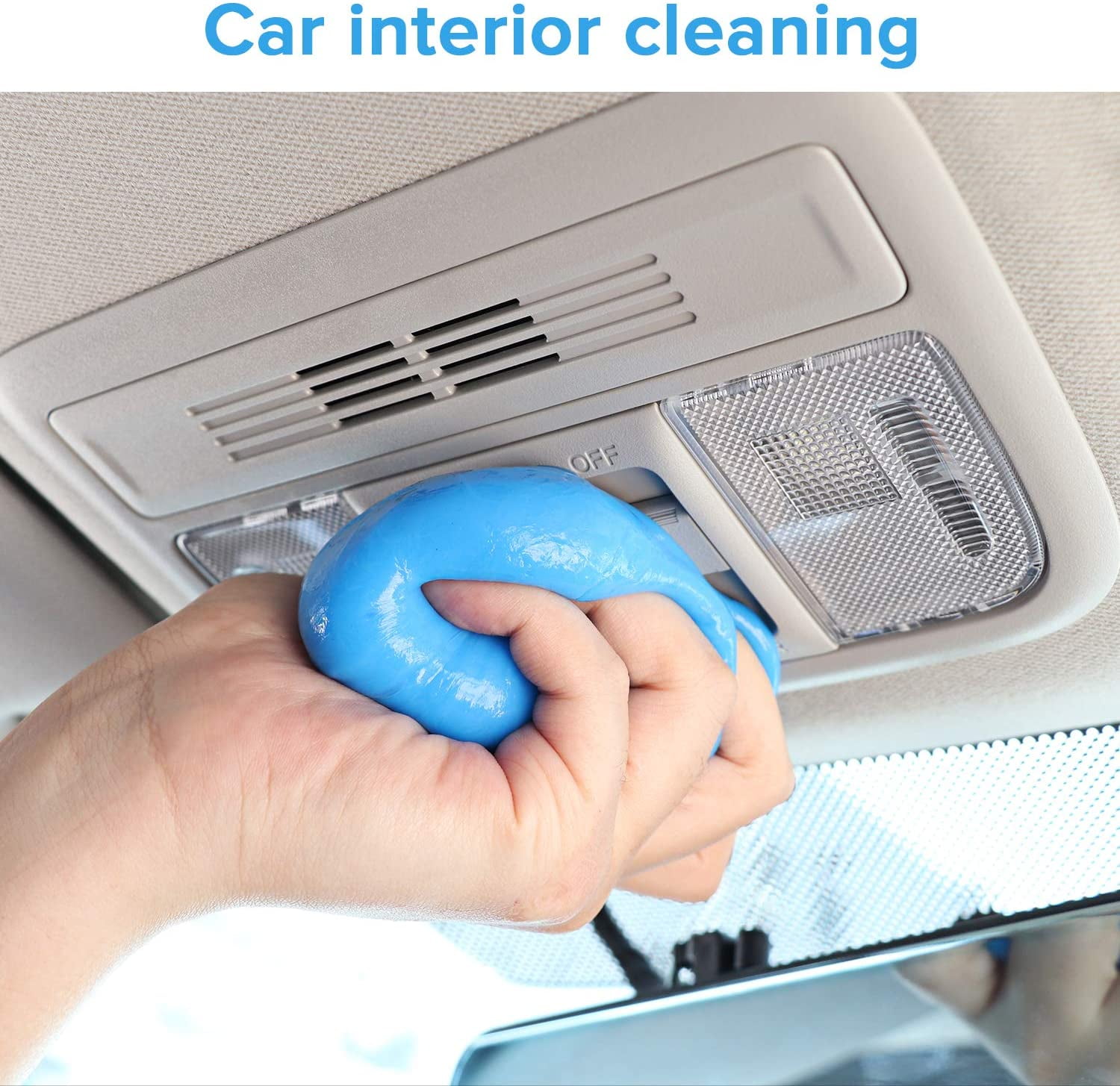 【2023 Upgraded】Cleaning Gel for Car, Car Cleaning Kit Universal Detailing  Automotive Dust Car Crevice Cleaner Auto Air Vent Interior Detail Removal