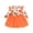 Y15-Orange, variant on Weebloom Halloween Baby Girl Outfit Toddler Girls Long Sleeve Hallowmas Pumpkin Prints Tulle Princess Dress Clothes Outfits Orange 9-12 Months