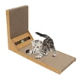thumbnail image 1 of Cat Scratching Pad, Cat Scratcher L Shape Safe Space Saving  for Indoors Type 1,Type 2, 1 of 8