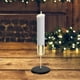 thumbnail image 4 of Portavelas de acero inoxidable con soporte para velas, 4 Uds., 4 of 7