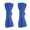 Blue, variant on 2pair Double Layers Flat Shoelaces Strings Blue for Sneakers 24 27 36 45 72 Inch