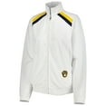 thumbnail image 2 of Women's G-III 4Her by Carl Banks White Milwaukee Brewers Red Flag Full-Zip Track Jacket, 2 of 3