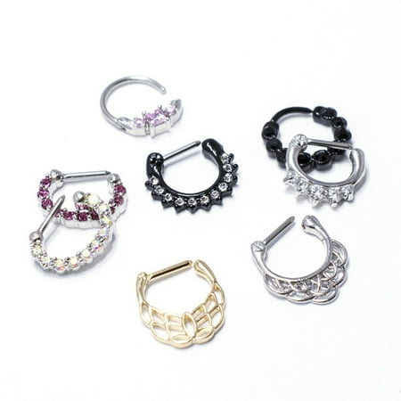 Septum Closure - 8 Septum Clickers 16G with Different Designs