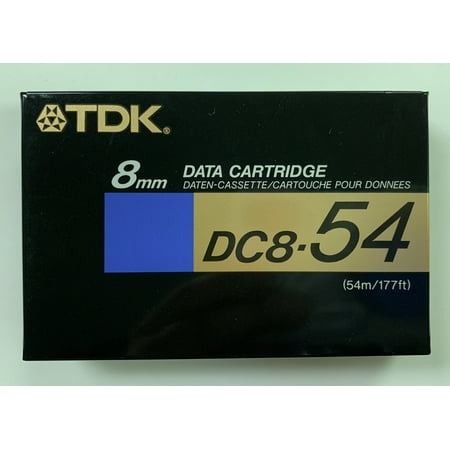 1 PCS SEALED TDK DC8-54 8mm DATA CARTRIDGE STORAGE TAPES