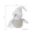 thumbnail image 3 of Maison Concepts Figurine Snowman Plush Sitter - 7.87 L x 6.3 W x 12.6 H, 3 of 3