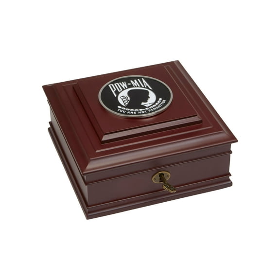 Allied Frame US POW/MIA Medallion Desktop Box