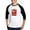 Black/White, variant on CafePress - Ready For Class: Back To School Graphic Te - Cotton Baseball Jersey, 3/4 Raglan Sleeve Shirt