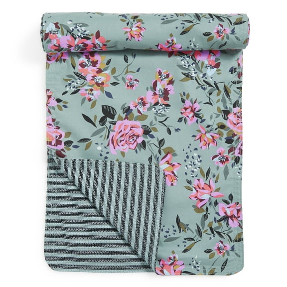 Vera Bradley Women's Recycled Cotton Table Runner Rosy Outlook