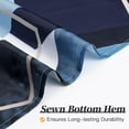 thumbnail image 5 of Blue Modern Shower Curtain for Bathroom, Geometric Art Decor Waterproof Bath Curtain, Abstract Fabric Shower Curtain Sets for Home Decor, 72x72 Inch, 5 of 6