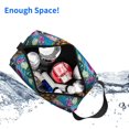 thumbnail image 4 of Uemuo Little Sea Turtles Pattern Portable Toiletry Bags with Handle, Waterproof travel Make up Bags for Women, Large Capacity Travel Cosmetic Bags, 4 of 9