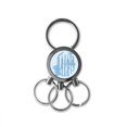thumbnail image 1 of Instrumento clásico Llavero de metal de acero inoxidable Llavero Anillo de cadena Llavero, 1 of 3