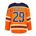 thumbnail image 1 of Leon Draisaitl Autographed Edmonton Hockey Fan Replica Jersey, 1 of 2