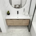 Elegant and Modern 48 Inch Bathroom with Sink Soft Close