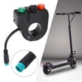 thumbnail image 1 of Interruptor De Luz De De Bocina, Conector Resistente Al Agua Luz De Identificación Rápida Interruptor De Señal De De Bocina Para Scooter Eléctrico Con Ruedas De 10, 1 of 7