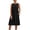 Black, variant on cocolona Linen Dress for Women Summer Sleeveless Pleated Flowy Midi Dress Vacation Beach Sundress with Pockets