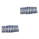 thumbnail image 2 of Vogacara 24 piezas de uñas postizas, puntas de uñas, decoración de manicura para el salón del hogar, azul Type3 NO3, 2 of 6