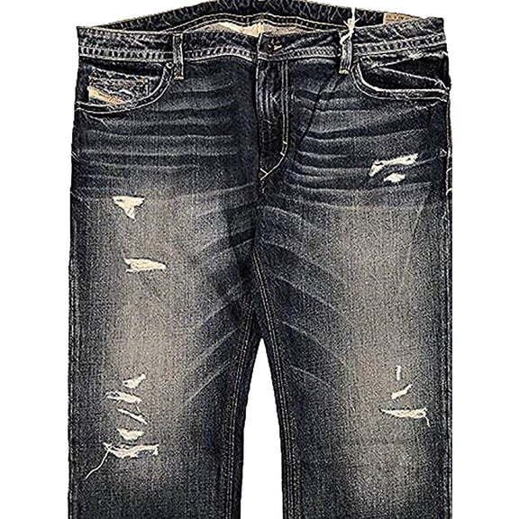 Diesel Men's Thavar 0Rz45 Slim Skinny Stretch Jeans Dark Blue/Denim 30W x 34L