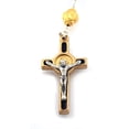 thumbnail image 3 of Beautiful St. Benedict Rosary with Decorative Gold-Tone Case, 3 of 8