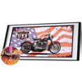 thumbnail image 1 of Cuadros Decorativos 5D bricolaje taladro redondo completo diamante pintura coche retro dibujo Ehuebsd embutido en tela, 1 of 9
