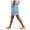 Blue, variant on vigerkar Womens Breathable Shorts,Linen Shorts for Women, Summer Vacation Beach Short Pants Casual Clothes (White, S)