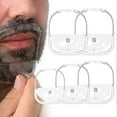 thumbnail image 4 of Beard Shaper Goatee Beard Styling Template Beard Shaping Tool Fashion Goatee Shaving Template Goatee Trimming Tool For Men, 5 Sizes, 4 of 4