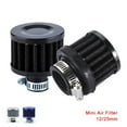 thumbnail image 2 of R-EP Universal 12mm 25mm for Motorcycle Cold Air Intake High Flow Crankcase Vent Cover Mini Breather Filters, 2 of 7