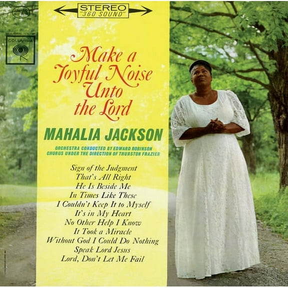 Mahalia Jackson - Make a Joyful Noise Unto the Lord - Music & Performance - CD