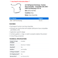 thumbnail image 2 of A/C Discharge / Suction Hose Assembly - Compatible with 2005 - 2009 Ford Mustang 4.0L V6 2006 2007 2008, 2 of 2