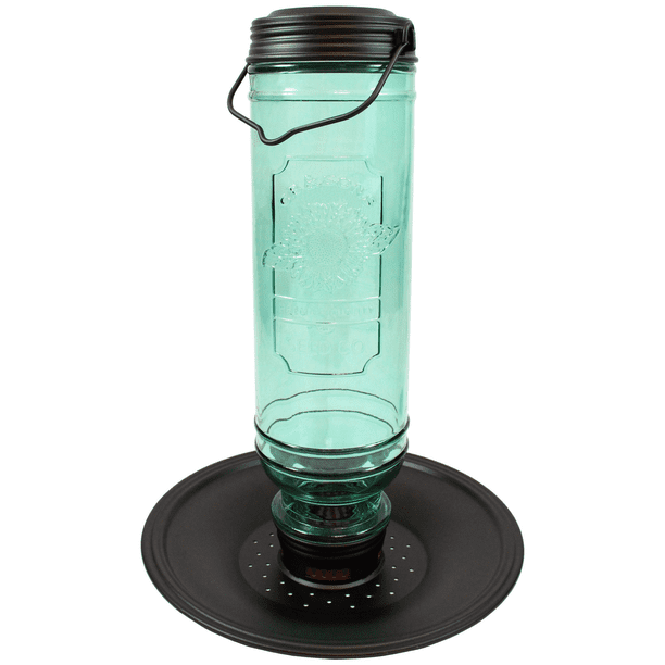 More Birds Songbird Thistle Finch Bird Feeder, 1.5 lb Capacity, Bronze