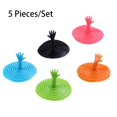 thumbnail image 4 of Toystoory Paquete de 5 tapones para fregadero, juego de accesorios de baño, cubierta de drenaje de suelo, cubiertas decorativas de bloqueo de agua a Accesorios de baño Toystoory HA014021-00, 4 of 6