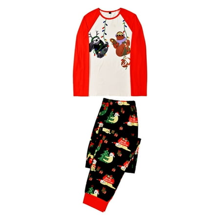 

Christmas Pajamas for Family Parent-Child Outfit Winter Fall Plaid Printed Loungewear Matching Long Sleeve Home Sleepwear Pajama Sets