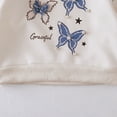 thumbnail image 5 of mgoYE Toddler Baby Girl Clothes 2t 3t 4t 5t Fall Winter Outfits Gifts Sweatshirt Bell Bottom Jeans Bow Pants(White,6-12 Months), 5 of 9